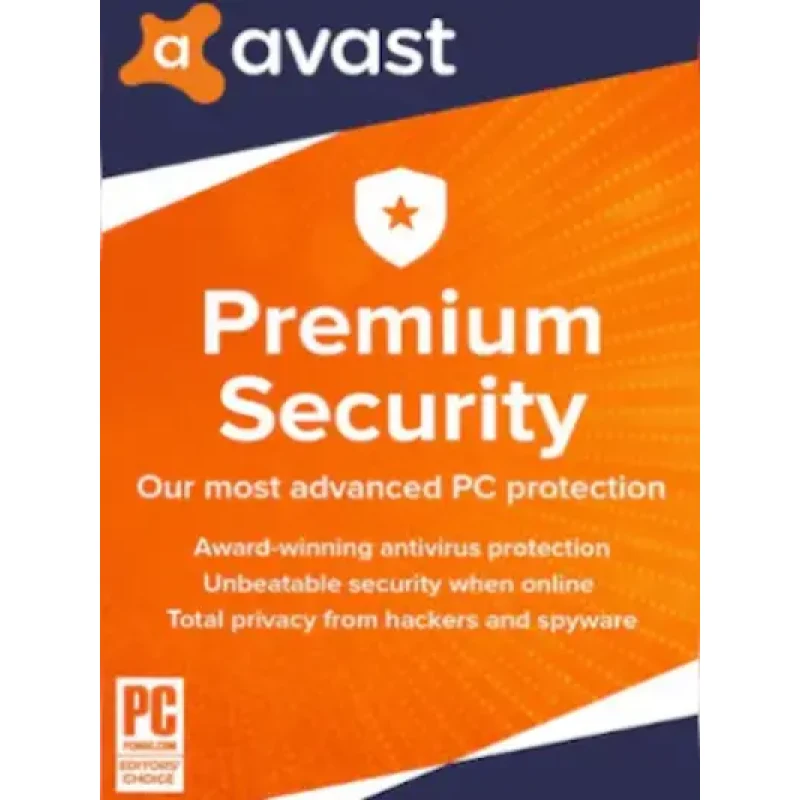 Avast Premium Security 1 PC – 1 Year